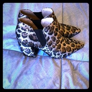 Antonio Melani Leopard Print Boots